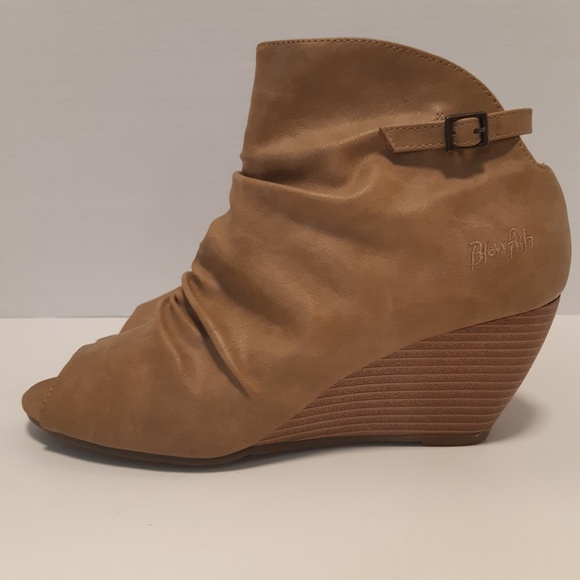 Blowfish Peep Toe Ankle Booties - Picture 3 of 7